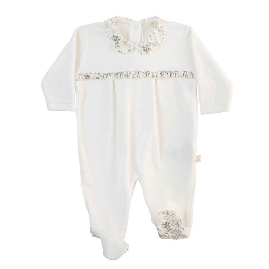 BABY - White Blossom Detail Bodysuit