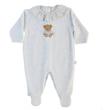 BABY - Thomas Frilly Footie Grey