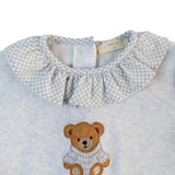 BABY - Thomas Frilly Footie Grey