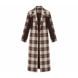 Brown Fringe Lavinya Coat
