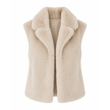 Beige Orphee Faux Fur Bodywarmer