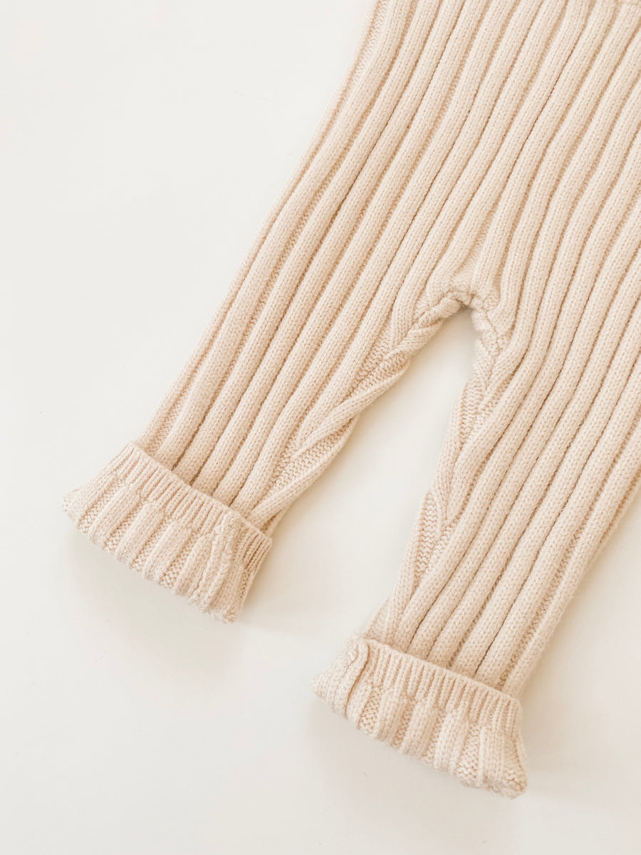 BABY - Lala Light Beige Knit Ya Pants