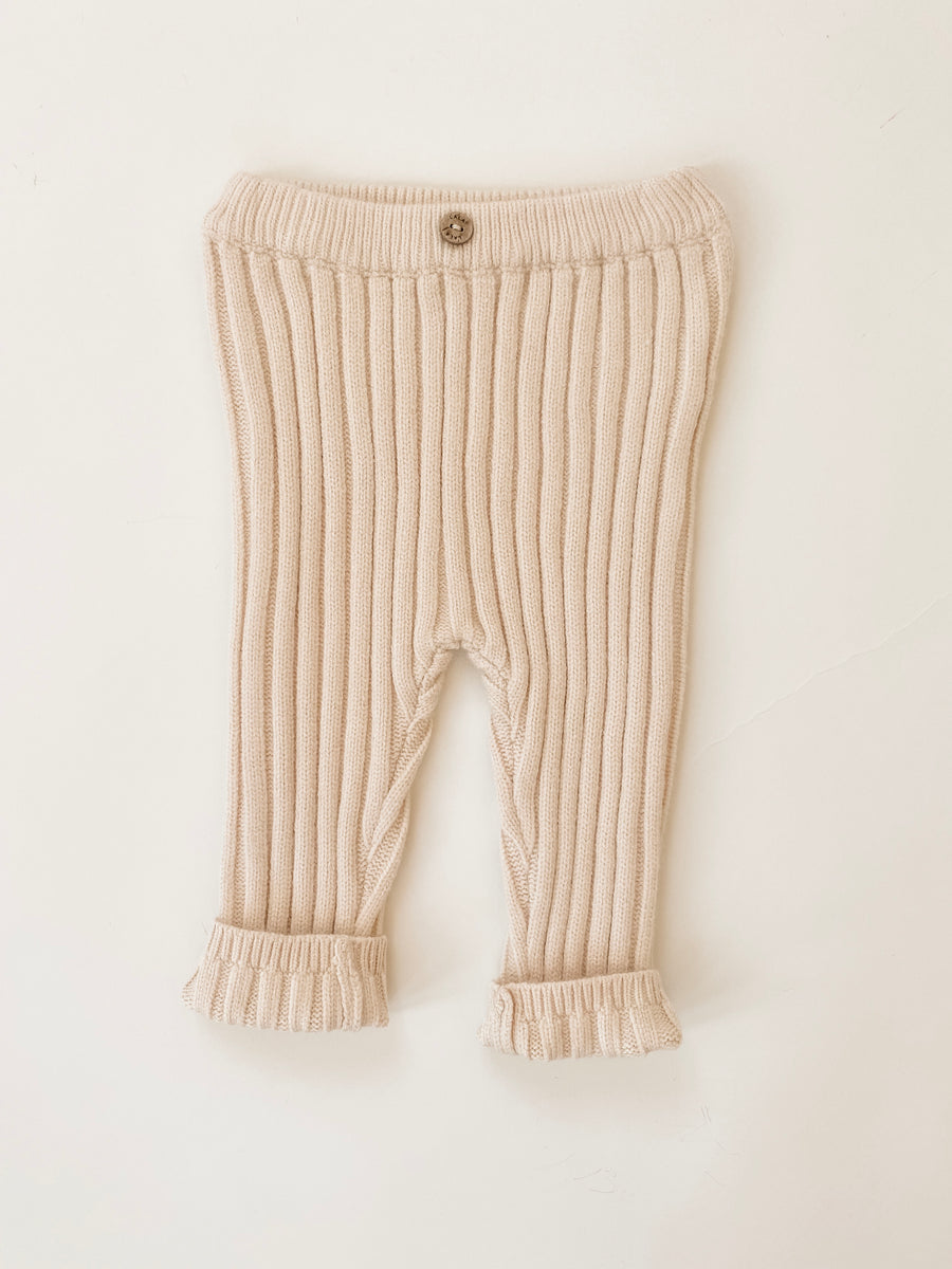 BABY - Lala Light Beige Knit Ya Pants