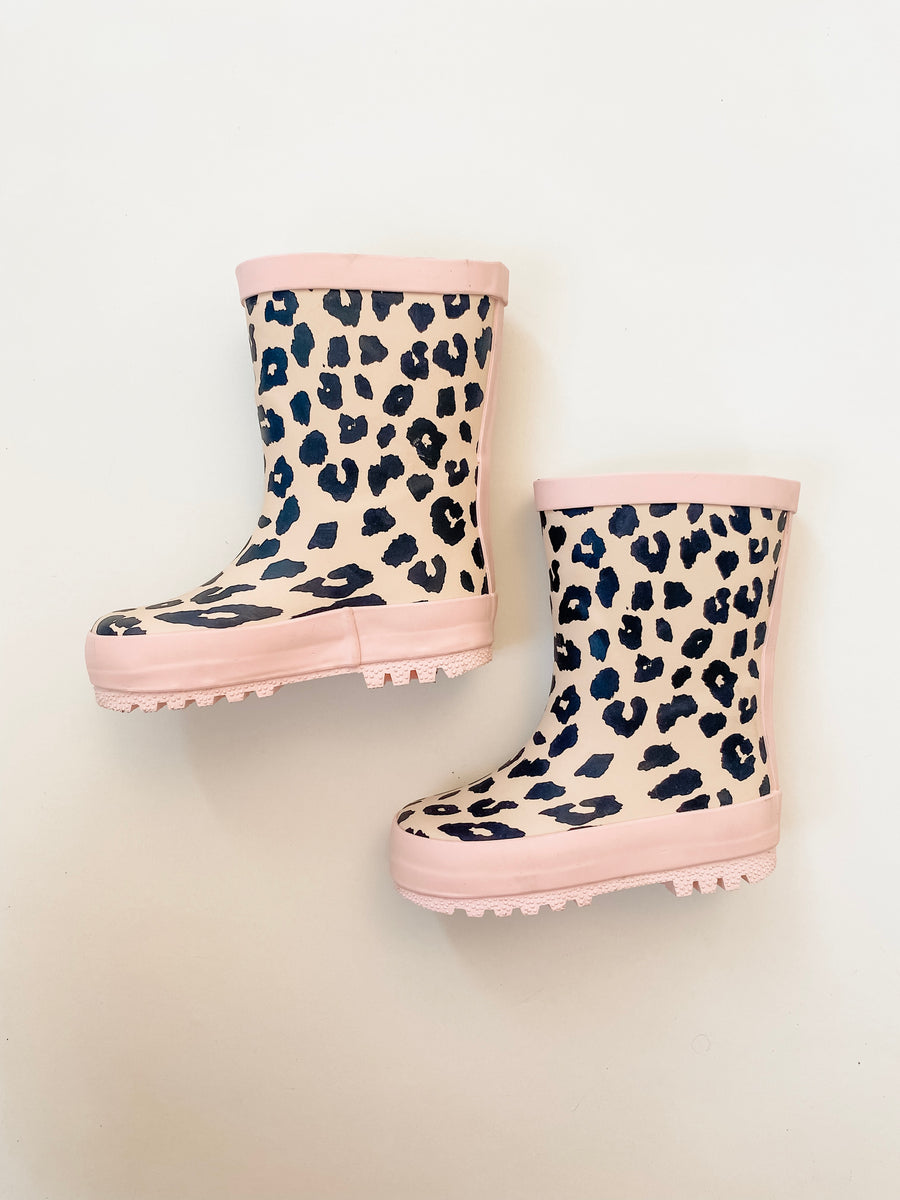 BABY - Pink Tiger Rainboots