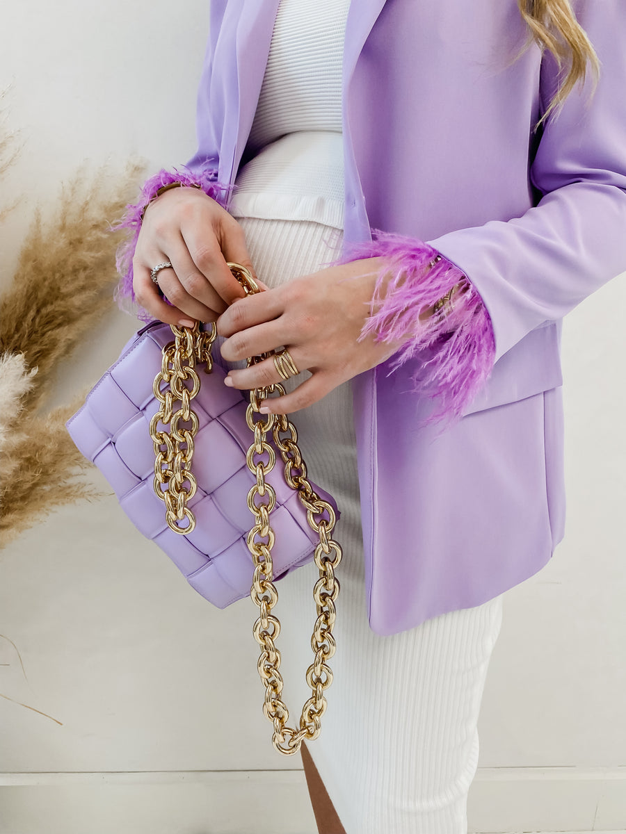 Lila Feather Blazer