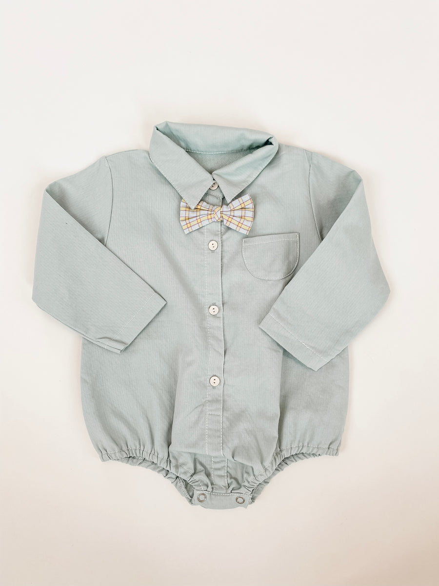 BABY - Mint Vince Bodysuit