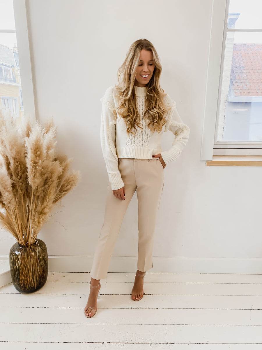 Vanille Cable Sweater