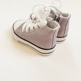 BABY - High Sneakers GREY ZIPPER