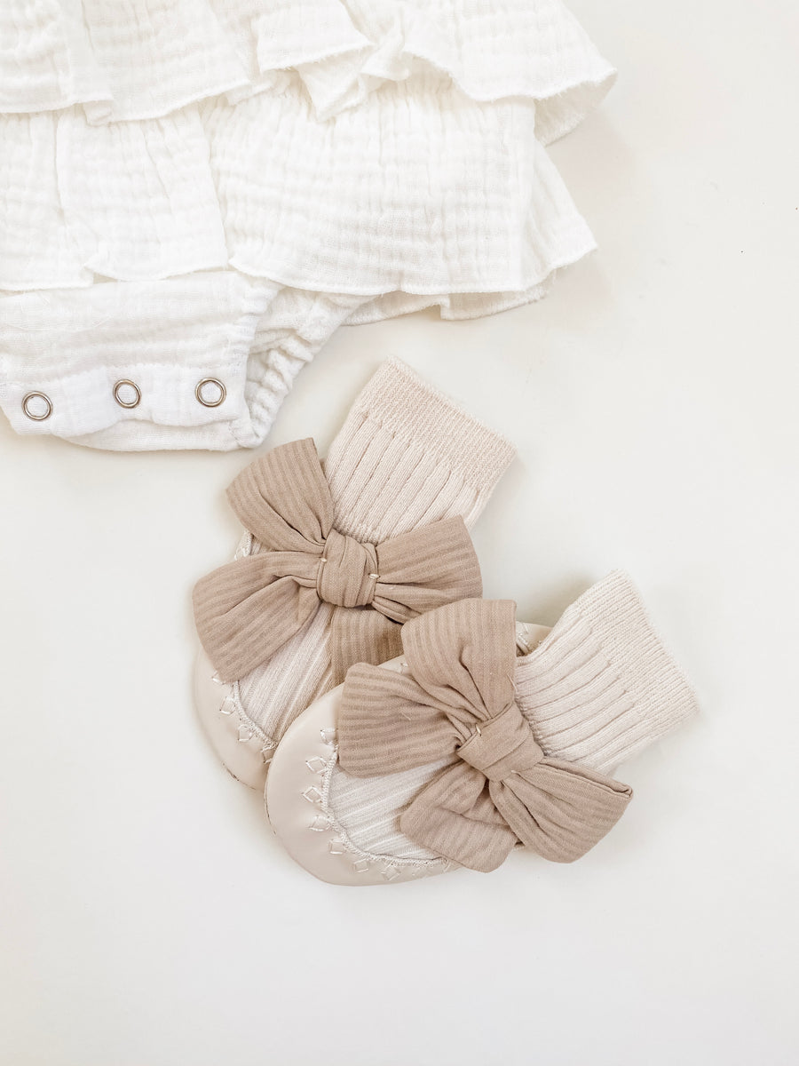 BABY - Beige Autumn Baby Socks