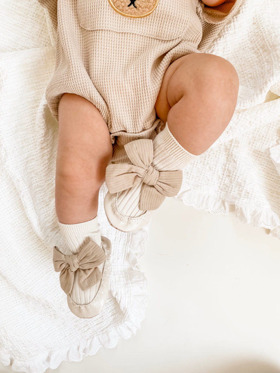 BABY - Beige Autumn Baby Socks