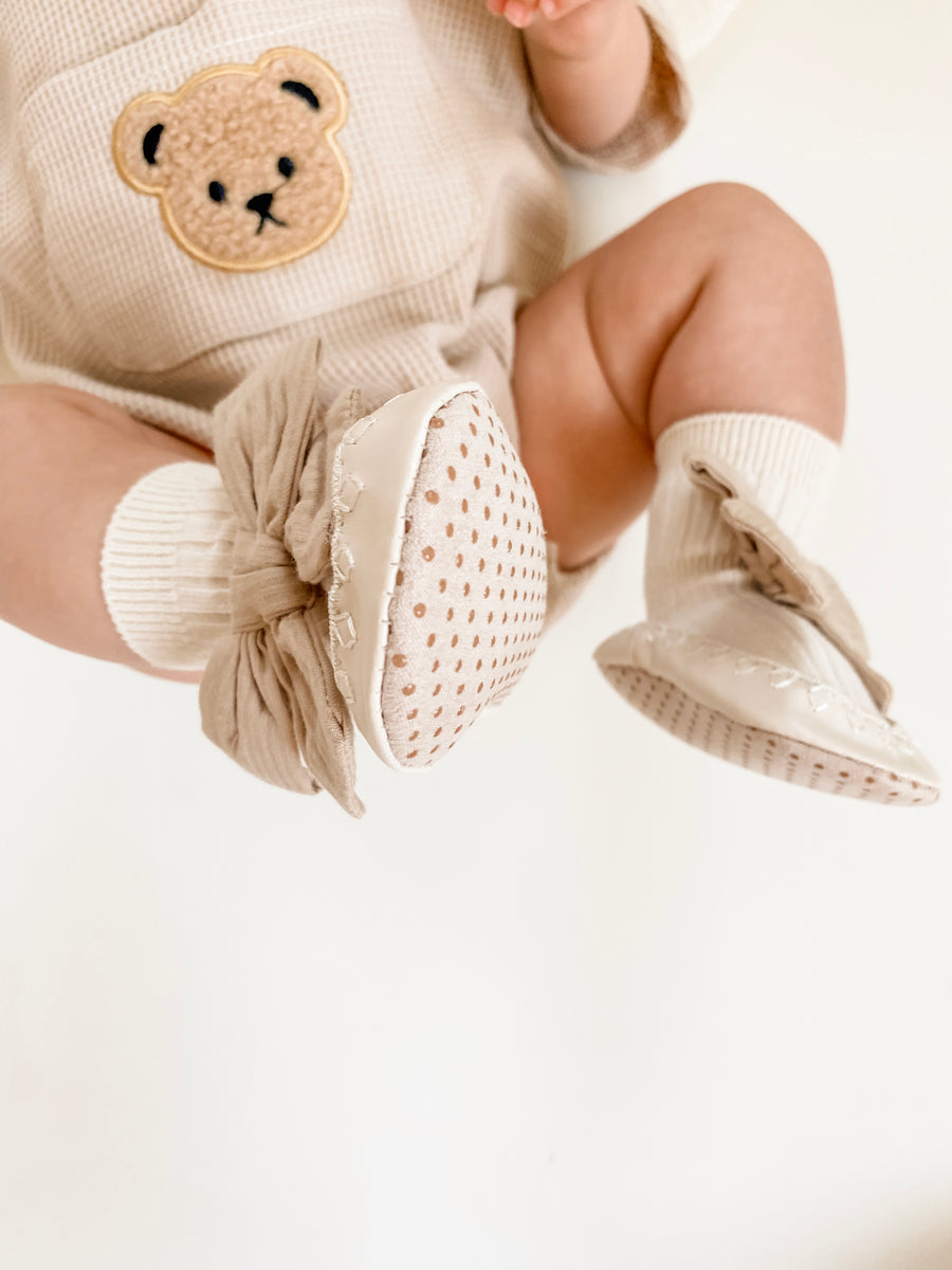 BABY - Beige Autumn Baby Socks