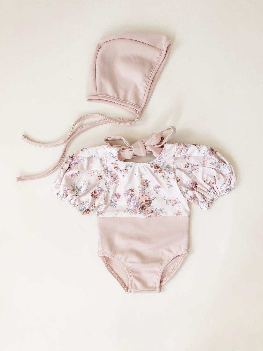 BABY - Rose Swim Bodysuit