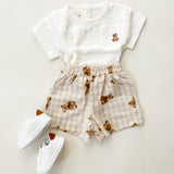 BABY - Camel  Detail Sneakers